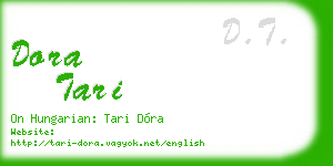 dora tari business card